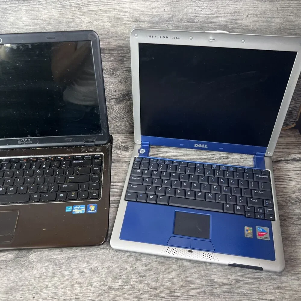 Lot Of 3 Dell Windows XP Inspiron Laptops **Untested